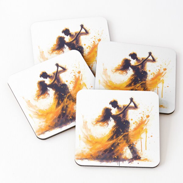 Item preview, Couple Dance | Romantic Couple designed and sold by TrueArtVibes.