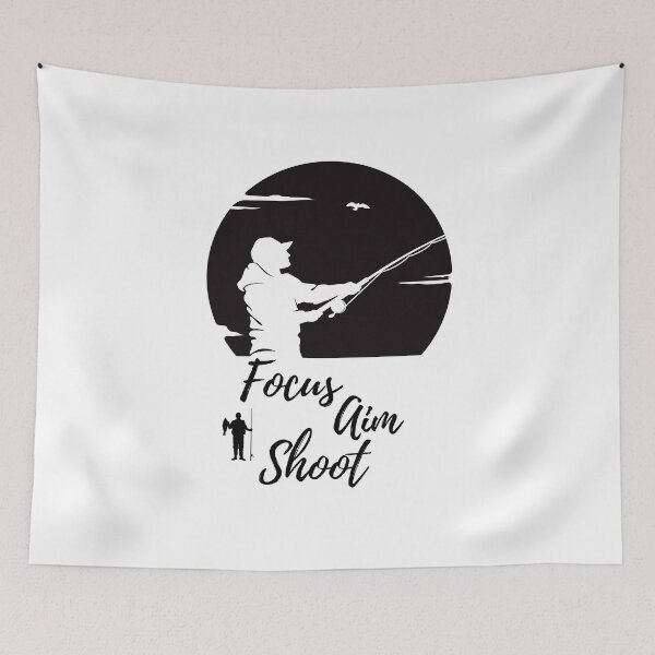 Item preview, Aim of the Angler: Focus, Aim, Shoot designed and sold by the-x-designs.