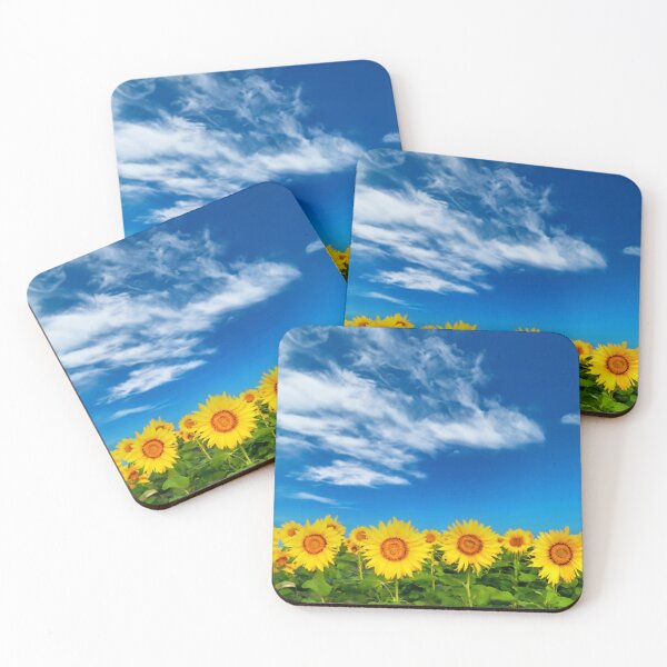 Item preview, Sunflowers and clear sky designed and sold by NAGNE.