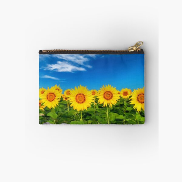Artikelvorschau, Sonnenblumen und klarer Himmel entworfen und verkauft von NAGNE.