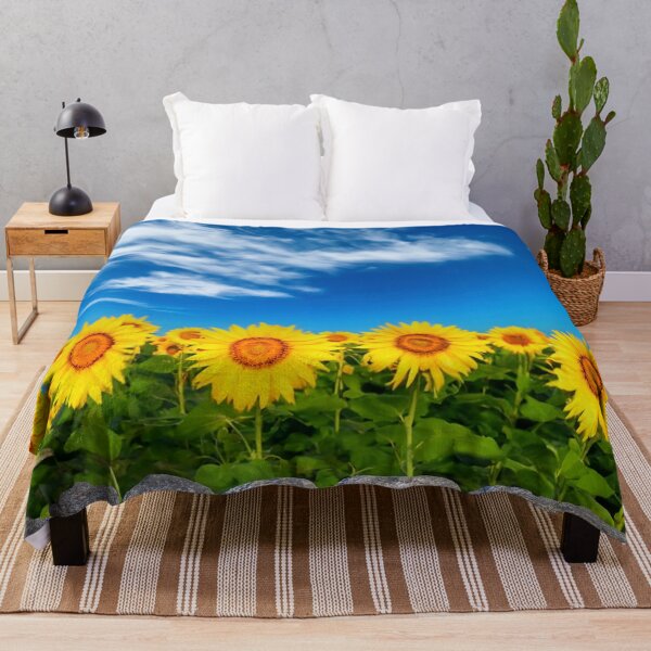 Item preview, Sunflowers and clear sky designed and sold by NAGNE.
