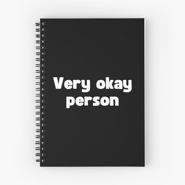 Item preview, Very Okay Person | Quotes designed and sold by PurpleWay.