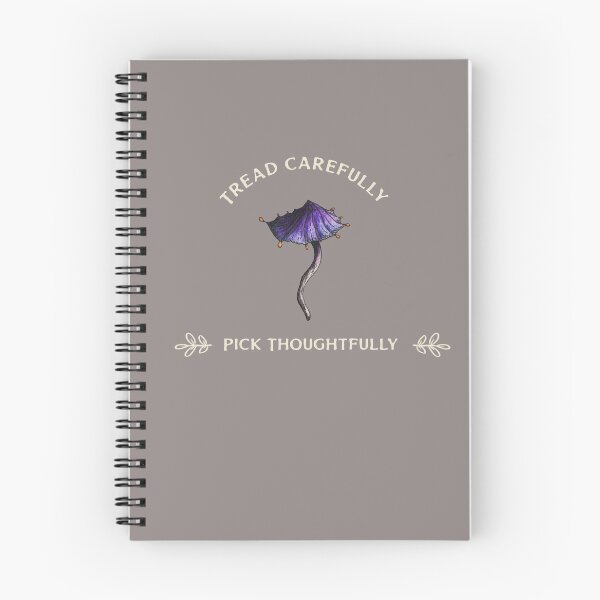 Item preview, Tread Carefully Pick Thoughtfully - Fungi Foraging designed and sold by WrighTeeHut.