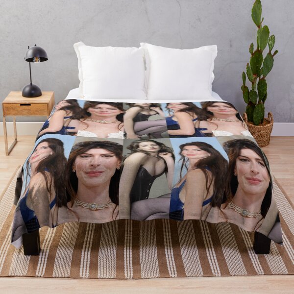 Item preview, collage de anne hathaway designed and sold by ZENITHSPARK1.