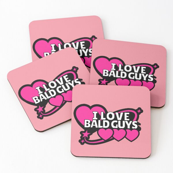 Item preview, I LOVE BALD GUYS: Heartfelt Preference  designed and sold by NexaArts.