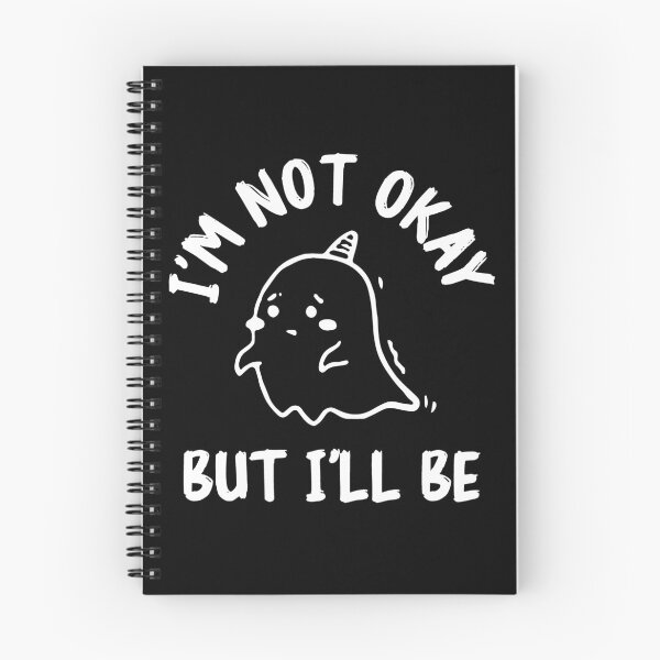 Item preview, okay not okay: its ok and not fine quotes designed and sold by The  Knick Knack Nook.