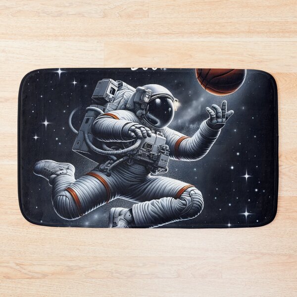 Item preview, Cosmic Basketball Astronaut Illustration designed and sold by inkArtistryfine.
