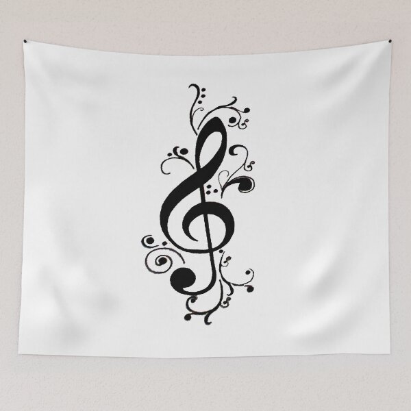 Item preview, Treble Clef Decor designed and sold by LindoDesign.