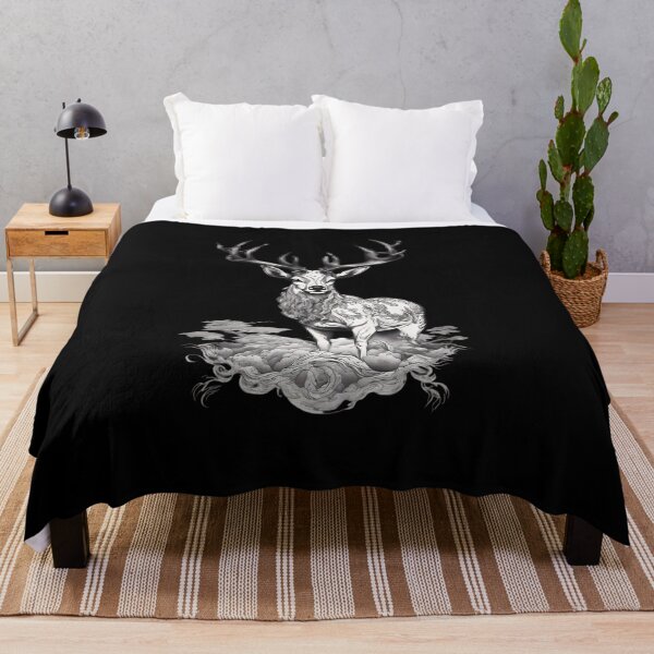 Item preview, Deer Chinese Tattoo designed and sold by macadolie.