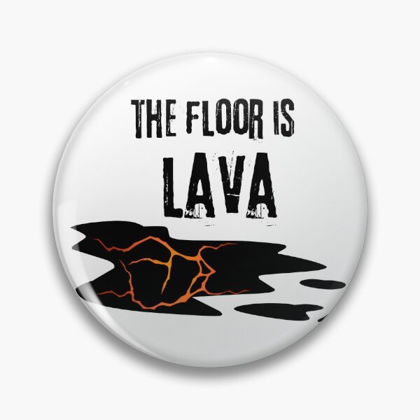 Item preview, The Floor is Lava: Fiery Adventure Awaits! designed and sold by the-x-designs.
