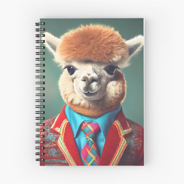 Item preview, Alpaca - Dressed Cute Animals - Baby Animal Portrait designed and sold by 123animals.