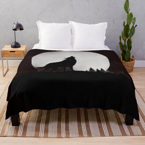 Item preview, Wolf Howling At Full Moon designed and sold by vuslatmedia.