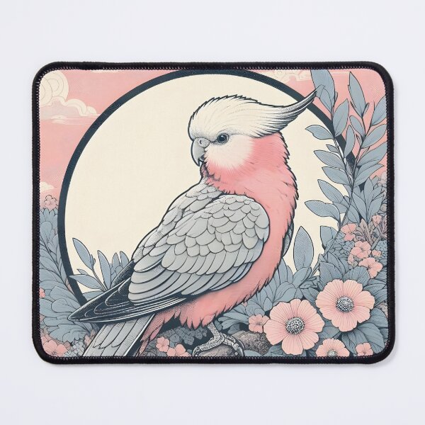 Item preview, Galah bird Australia animal art designed and sold by RubisLeaf.
