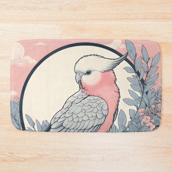 Item preview, Galah bird Australia animal art designed and sold by RubisLeaf.