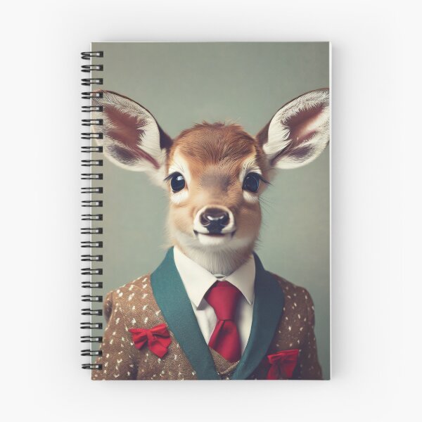 Item preview, Deer - Dressed Cute Animals - Baby Animal Portrait designed and sold by 123animals.