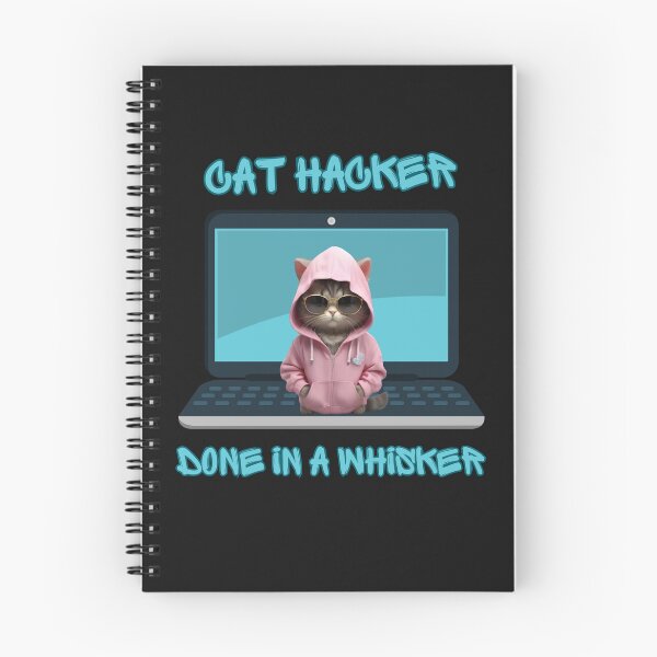Item preview, hacker cat done in a whisker designed and sold by BandM Jos-Wilias.