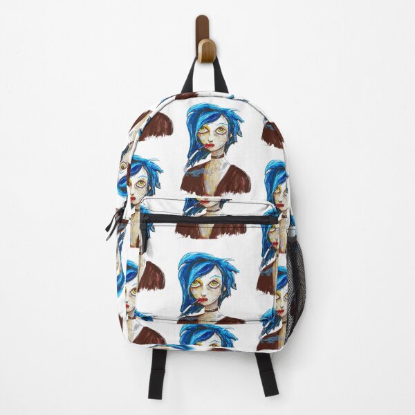 Item preview, Blue Smoking Girl designed and sold by cultthirtythree.