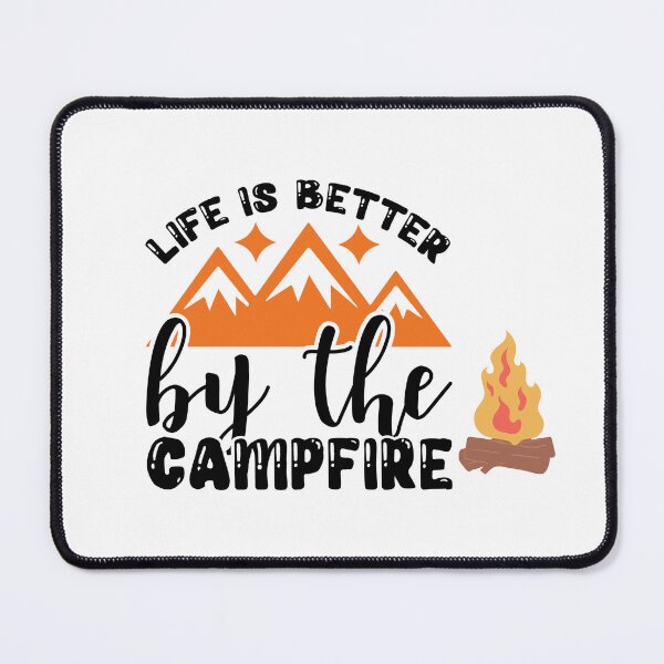 Item preview, Campfire Serenity: Mountains Aglow designed and sold by the-x-designs.