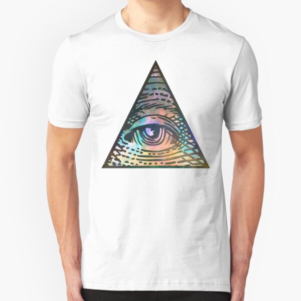 Cosmic Eye of Providence Slim Fit T-Shirt