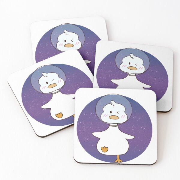 Item preview, Duck Floating in Space designed and sold by Ilustra Steph.