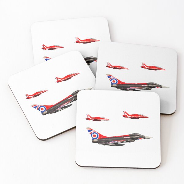 Item preview, Black Jack Typhoon escorted by Red Arrows designed and sold by Anthony Hiorns.