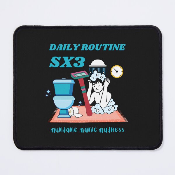 Item preview, mundane everyday routine in the bathroom designed and sold by aledfychan.