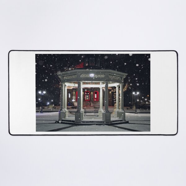 Item preview, Elyria, Ohio, Gazebo in the Snow designed and sold by irishmurr.