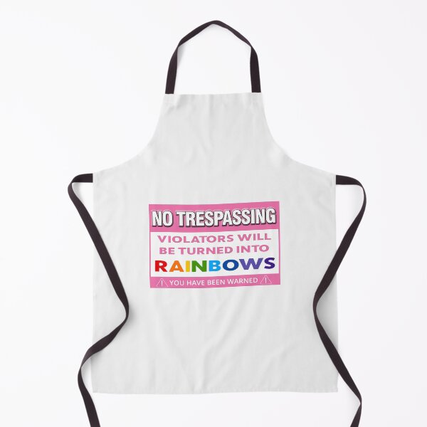 Item preview, No Trespassing; Unicorn; designed and sold by StickerApe.