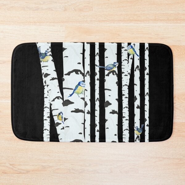 Item preview, Birds in birch forest designed and sold by ArtyWares.