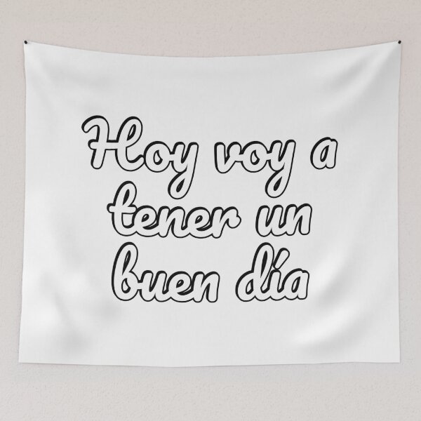 Item preview, Hoy Voy A Tener Un Buen Dia - Español motivacional designed and sold by Inspirationmotivation.