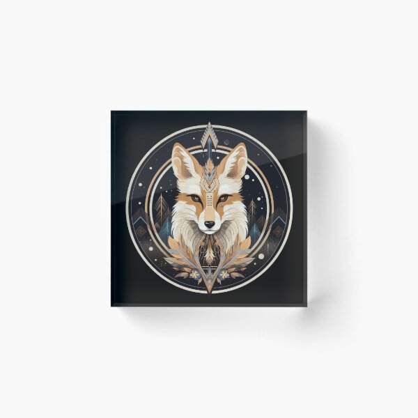 Item preview, NATIVE AMERICAN'S FOX FRIEND 1 designed and sold by justyna-s28.