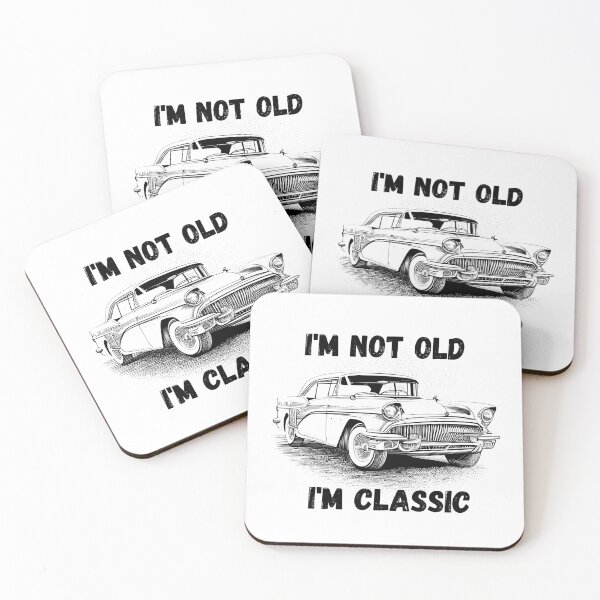 Item preview, I'm Not Old I'm Classic Funny Car Graphic designed and sold by BYTRINOOO.