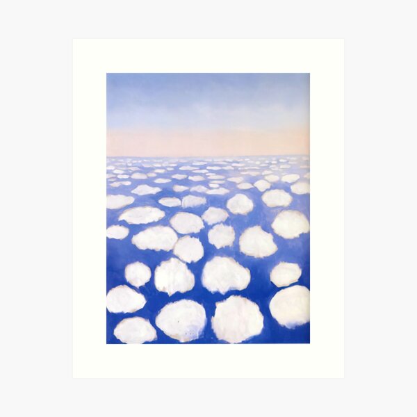Item preview, Georgia O'Keeffe - Above the Clouds I designed and sold by 4syntart.
