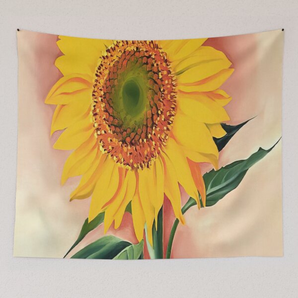 Item preview, Georgia O'Keeffe - A Sunflower from Maggie designed and sold by 4syntart.