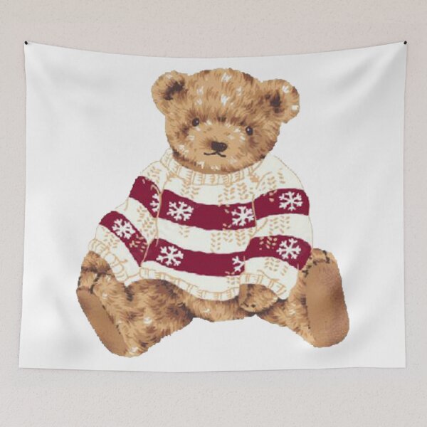 Item preview, Christmas teddy bear designed and sold by nataliabrito.
