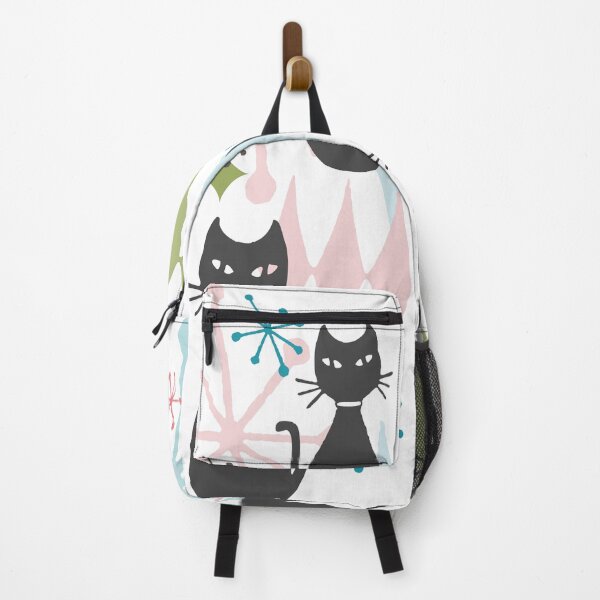 Item preview, Mid-Mod Black Cats KitKat Club Midcentury designed and sold by moxilla.