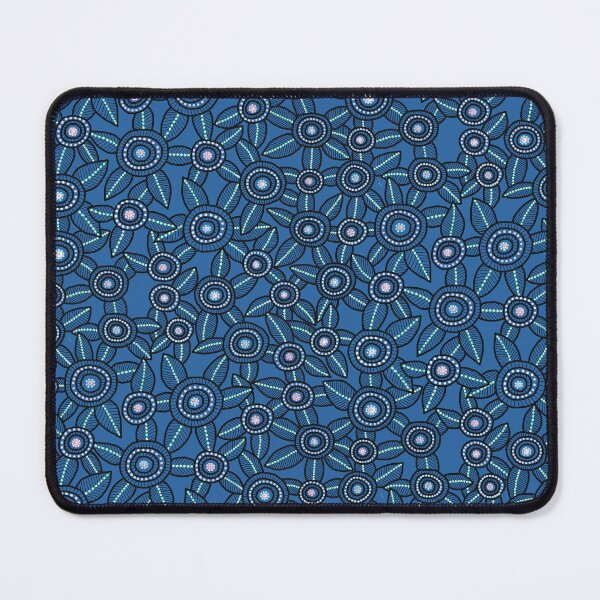 Item preview, NO AI ! Blue Dot Art Flowers designed and sold by ManonElmendorp.