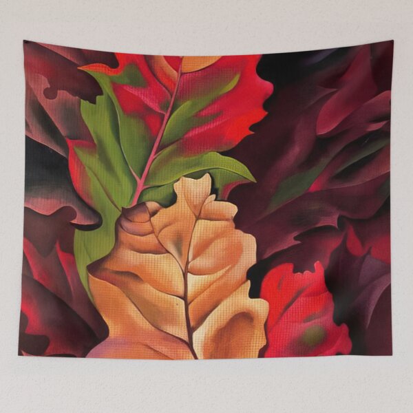 Artikelvorschau, Georgia O'Keeffe - Herbstblätter - Lake George, N.Y. entworfen und verkauft von 4syntart.