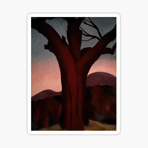 Item preview, Georgia O'Keeffe - Autumn Trees - Chestnut Tree designed and sold by 4syntart.