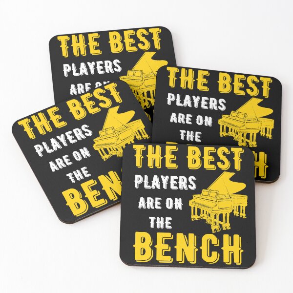Item preview, The Best Players Are on The Bench, Pianist designed and sold by Dabbing Turtle Designs.
