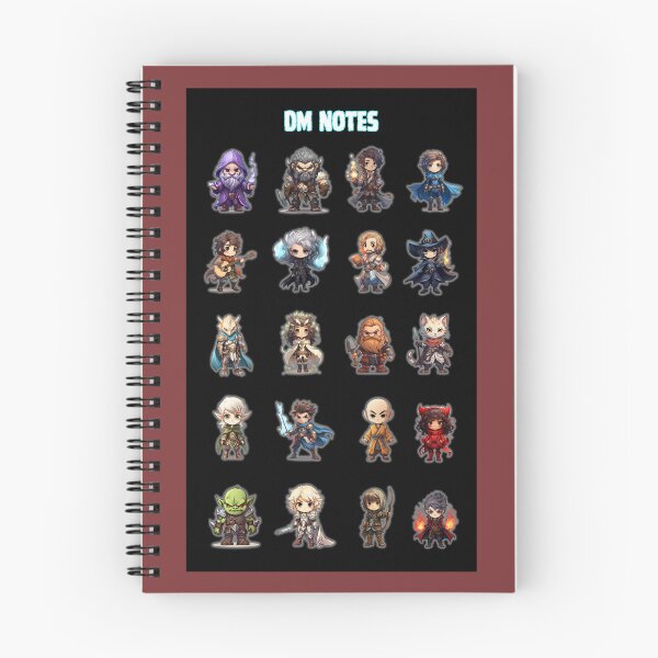 Item preview, Notebook for DM's designed and sold by stainedglass101.