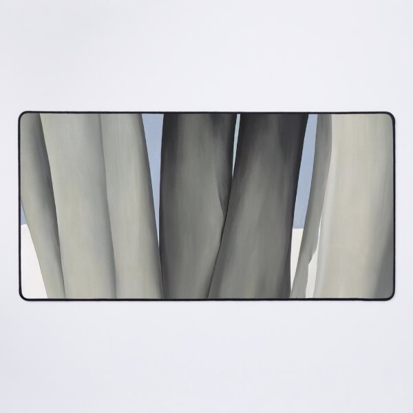 Item preview, Georgia O'Keeffe - Bare Tree Trunks with Snow designed and sold by 4syntart.