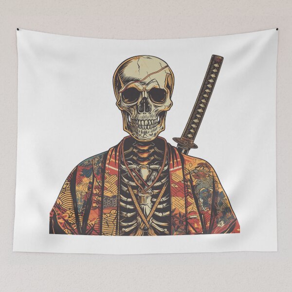 Item preview, Eternal Ronin: The Preppy Skeleton's Samurai Code designed and sold by Neo Nirvana.