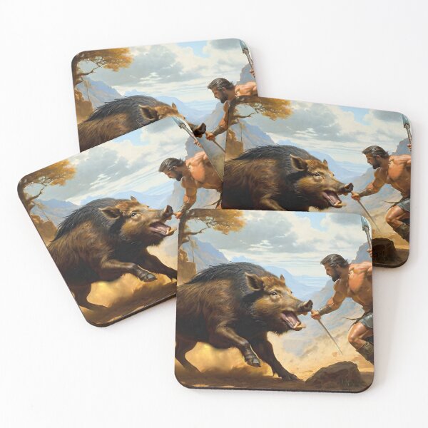 Item preview, Boars Hunt designed and sold by Tim Dusenberry.