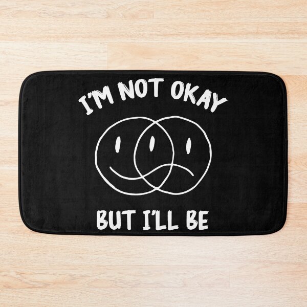 Item preview, Not fine quotes: Im down and not okay for sad people designed and sold by The  Knick Knack Nook.