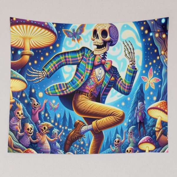 Item preview, Preppy Skeleton Dancing designed and sold by TeslaSt0re.