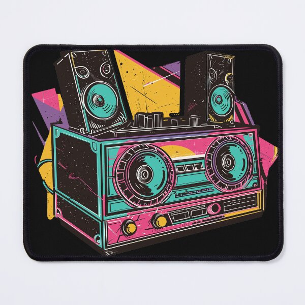 Item preview, Retro Rhythms Neon 80's designed and sold by RevivalPopShop.