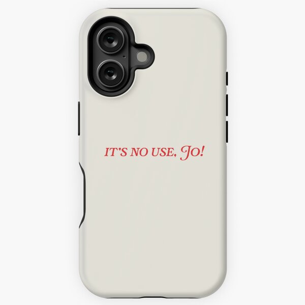 Item preview, "It's no use, Jo!" | 'Little Women' Quote (2019) | Red designed and sold by karllon.