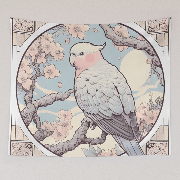 Item preview, Galah australian bird art style  designed and sold by RubisLeaf.
