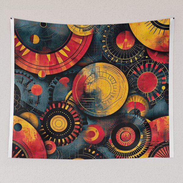 Item preview, Vibrant Circle Art  designed and sold by Kybruno's Creations.